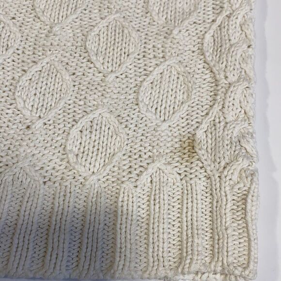 Vintage Hand Knit For The Limited Crew Neck Chunky Ramie Sweater M - Picture 8 of 9